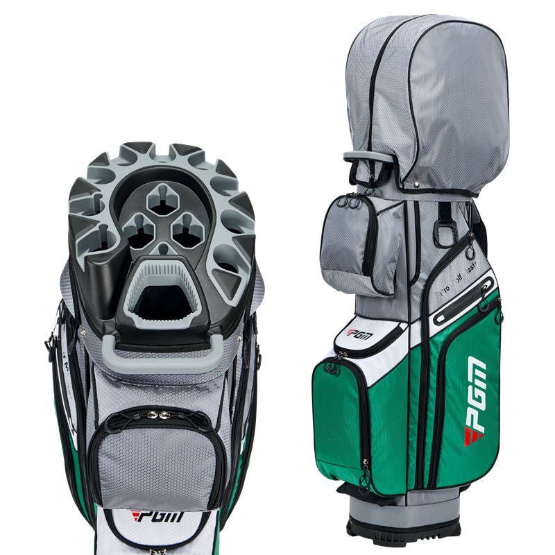 PGM Golf Cart Bag 14 Way Organizer Divider Silent Top Waterproof Bag/black