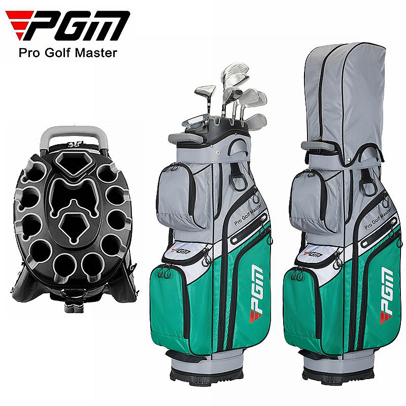 Sac De Golf Sur Stand PGM, Couleur Bleue, 2 Séparateurs - Neuf Dans Son Emballage