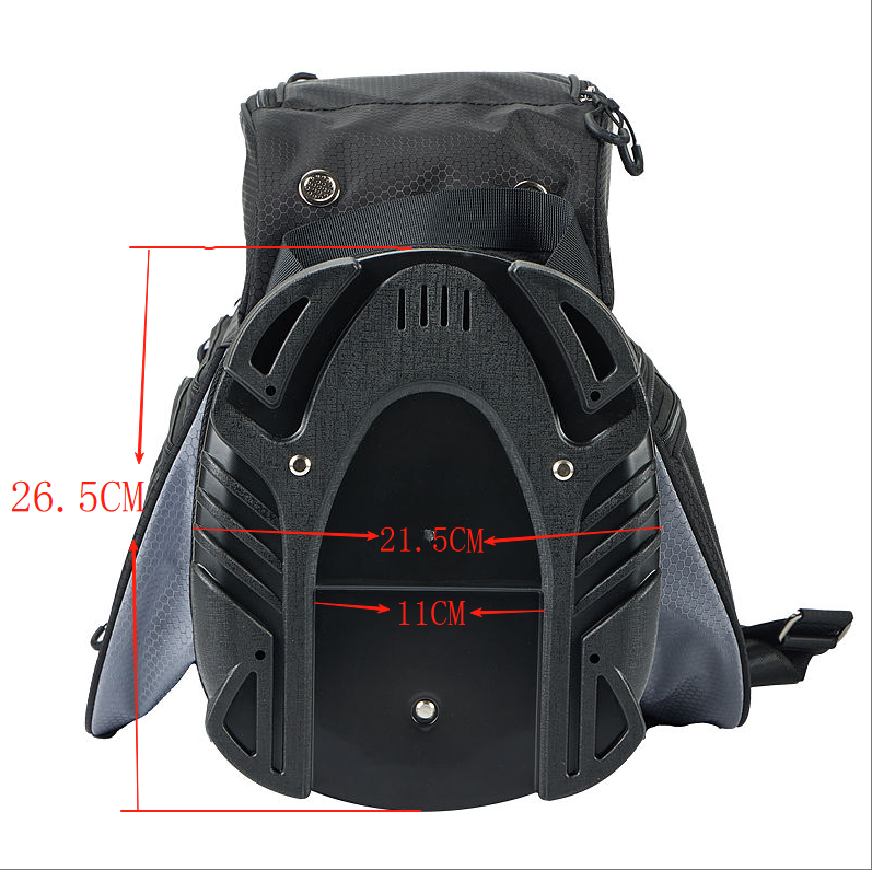 PGM Golf Cart Bag 14 Way Organizer Divider Silent Top Waterproof Bag/black