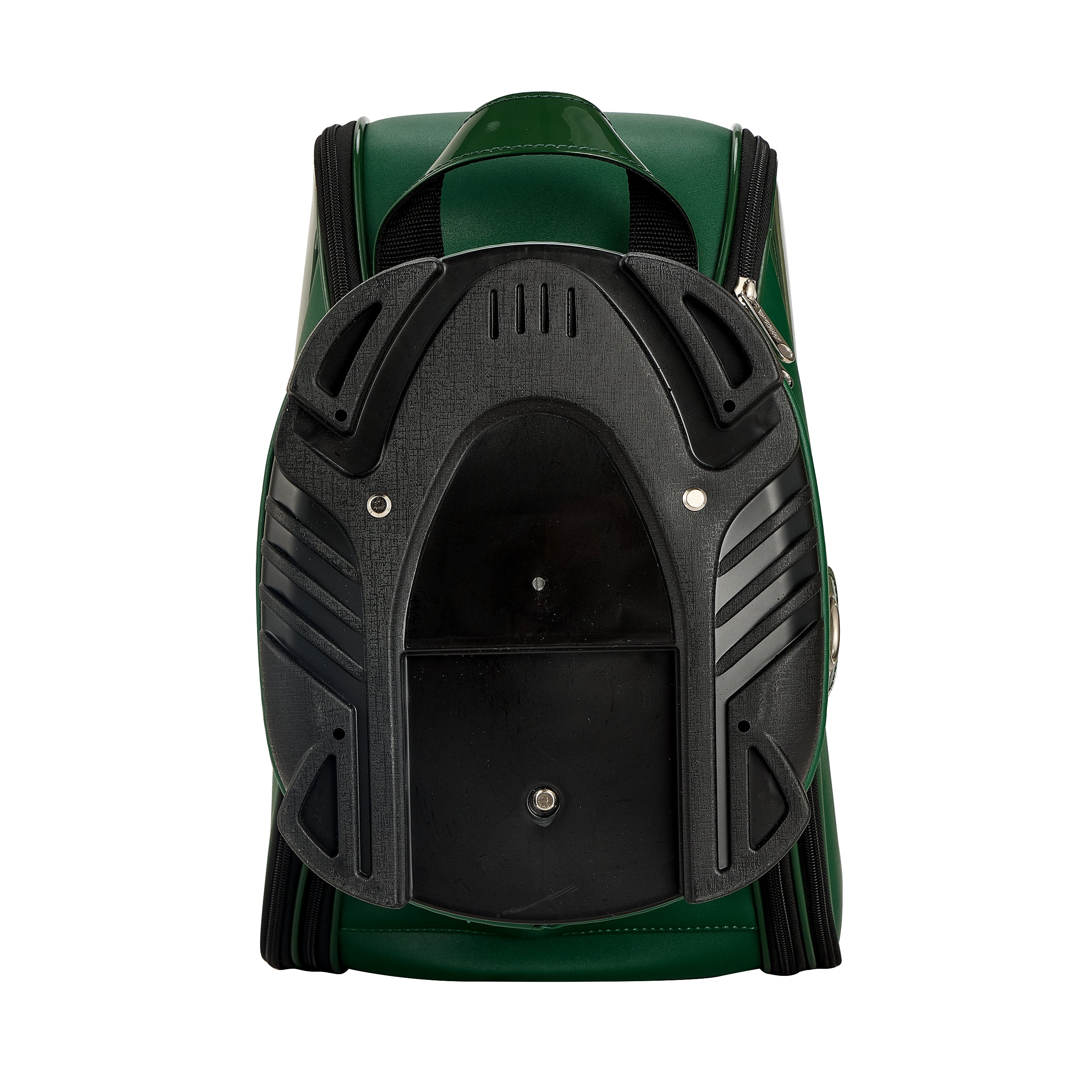 PGM Golf Cart Bag 14 Way Organizer Divider Silent Top Waterproof Bag/Green PU leather