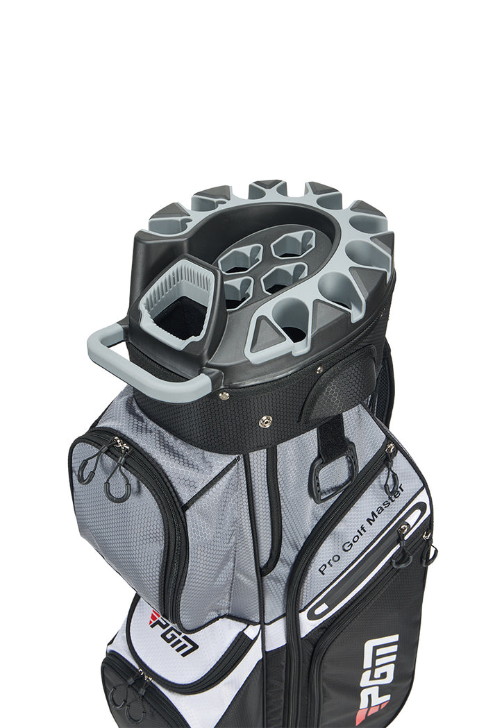 PGM Golf Cart Bag 14 Way Organizer Divider Silent Top Waterproof Bag/b