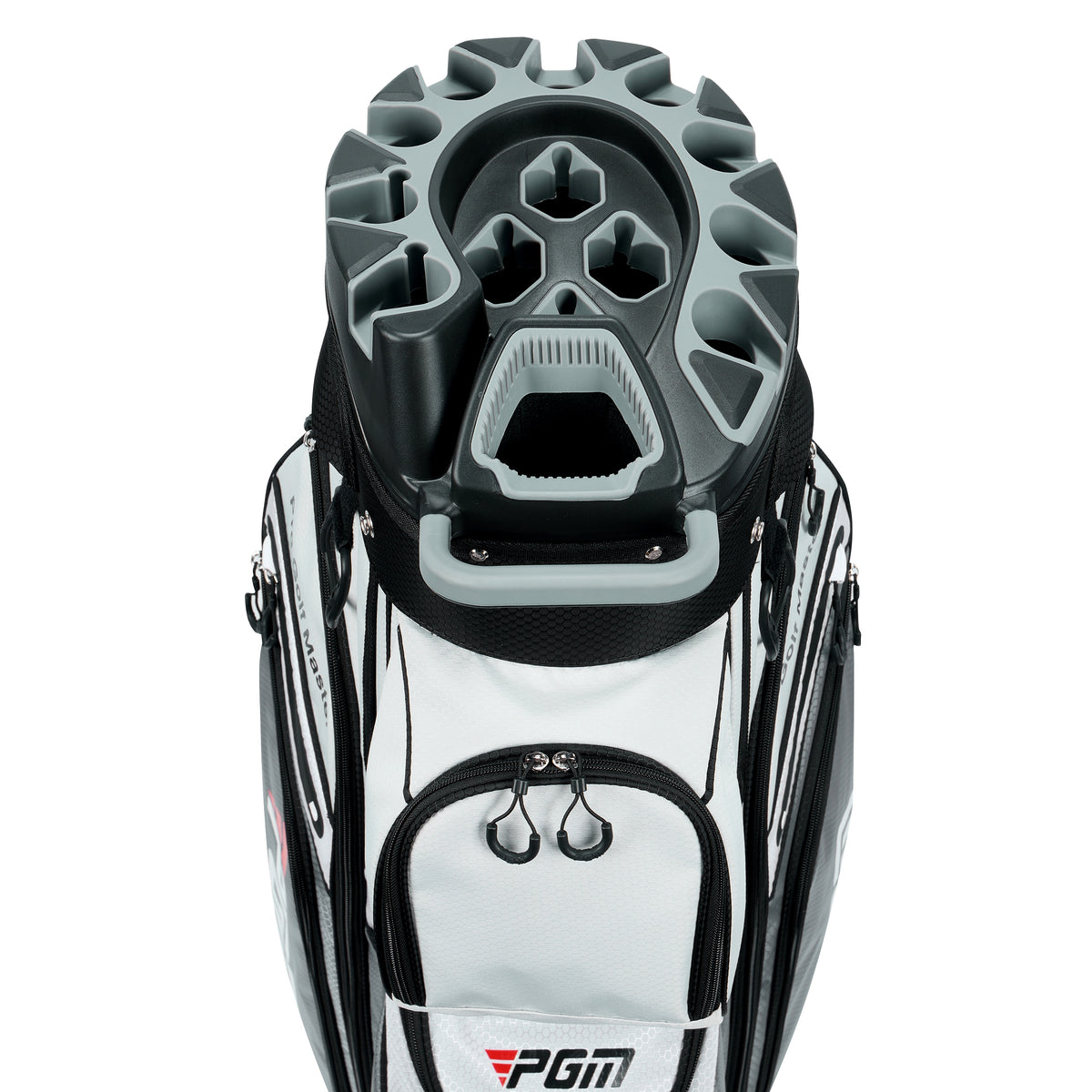 PGM Golf Cart Bag 14 Way Organizer Divider Silent Top Waterproof Bag